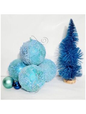 Shattered Glass Ball Ornaments Bells